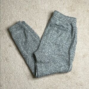 Rebel Minds Heathered Gray Joggers with Tapered Legs
